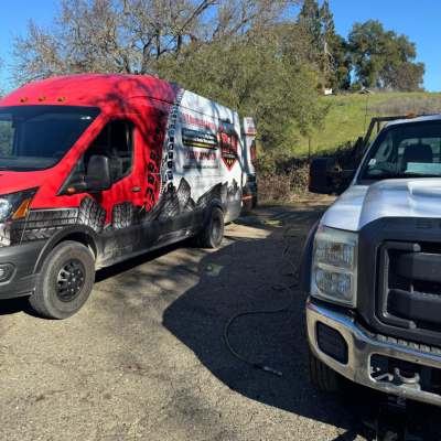 R&A Mobile Tire Service fleet vehicles